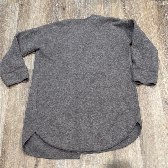 Madewell Cardigan Size Small Gray Oversized Sweater Wool Long Sleeve - Picture 9 of 12